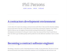 Tablet Screenshot of philparsons.co.uk